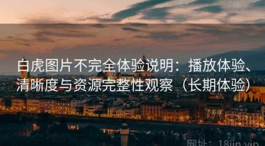 白虎图片不完全体验说明：播放体验、清晰度与资源完整性观察（长期体验）