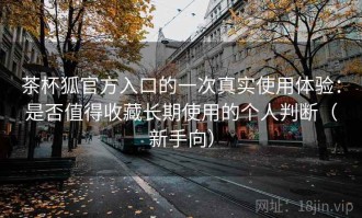 茶杯狐官方入口的一次真实使用体验：是否值得收藏长期使用的个人判断（新手向）
