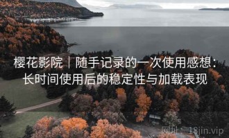 樱花影院｜随手记录的一次使用感想：长时间使用后的稳定性与加载表现