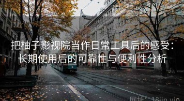 把柚子影视院当作日常工具后的感受：长期使用后的可靠性与便利性分析