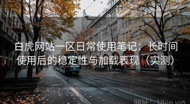 白虎网站一区日常使用笔记：长时间使用后的稳定性与加载表现（实测）