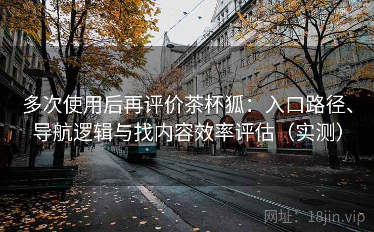 多次使用后再评价茶杯狐:入口路径、导航逻辑与找内容效率评估(实测) 多次使用后再评价茶杯狐:入口路径、导航逻辑与找内容效率评估(实测)