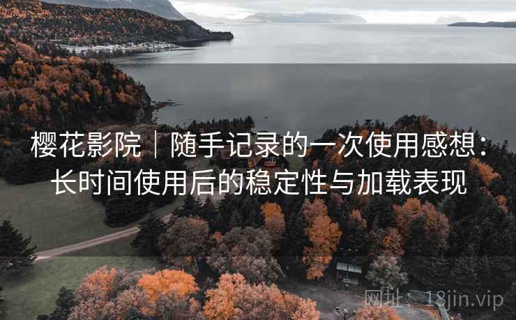 樱花影院|随手记录的一次使用感想:长时间使用后的稳定性与加载表现 樱花影院|随手记录的一次使用感想:长时间使用后的稳定性与加载表现